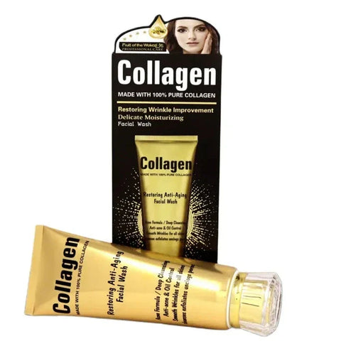 Wokali Collagen Anti-Aging & Anti-Acne Facial Wash 120ml – Deep Cleansing Face Cleanser