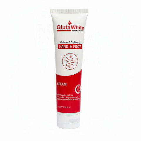 Gluta White Hand & Foot Whitening Cream 100ml – Moisturizing Brightening Cream for Hands & Feet