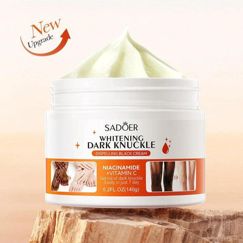 Sadoer 7 Days Whitening Dark Knuckle Cream 140g – Moisturizing Cream for Dark Knuckles, Elbows & Knees