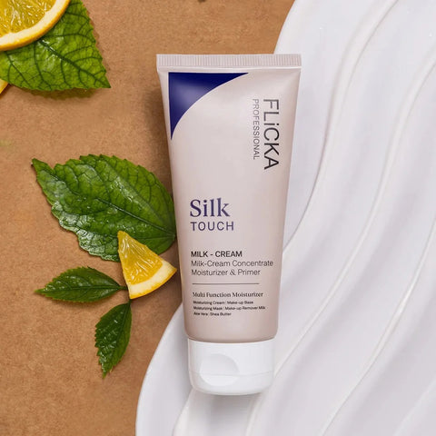 Flicka Silk Touch 3-in-1 Primer Moisturizer with SPF – Pore Blurring Hydrating Face Base